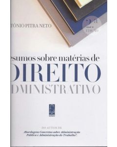 Resumos Sobre Matérias de Direito Administrativo